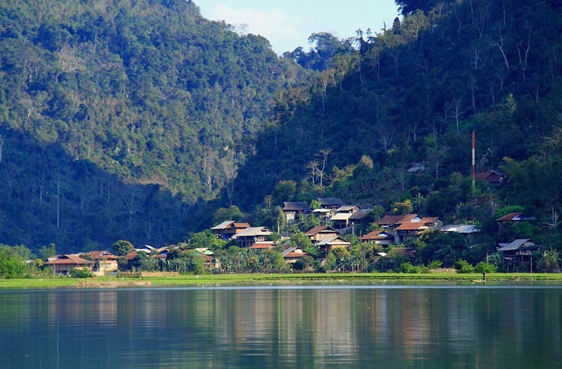 Pac Ngoi village, Ba Be, Bac Kan, Vietnam