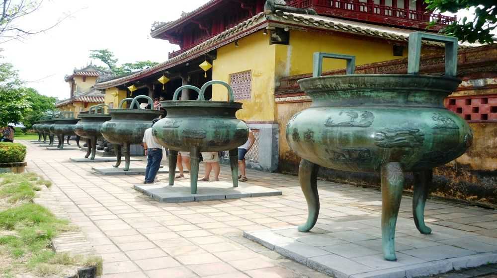 The Nine Tripod Cauldrons in Hue