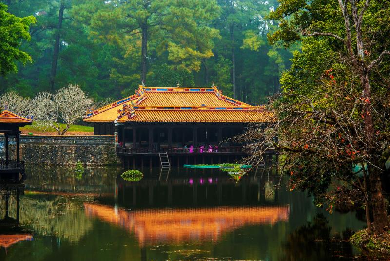 Tu Duc Tomb, Hue, Vietnam