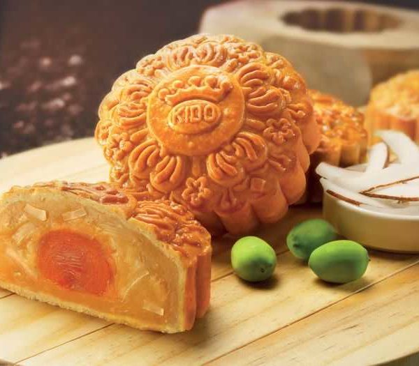 baked moon cake
